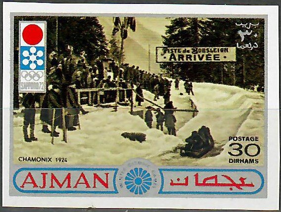 Chamonix 1924, bobsleigh