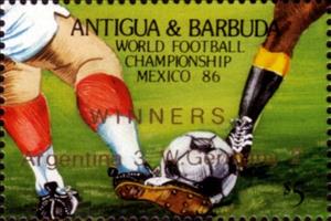 Stamp, Action, Antigua and Barbuda,  