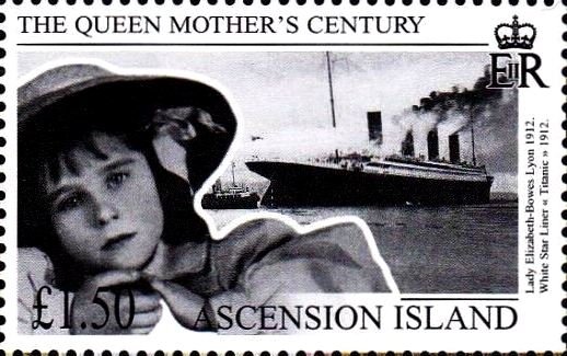 Queen Mother with Titanic