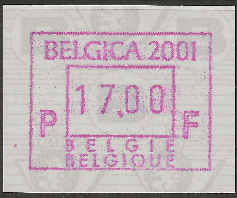 Belgica 2001