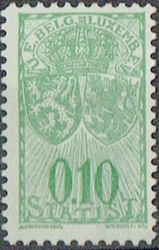 Additional duty stamps U.E. Belg-Luxemb