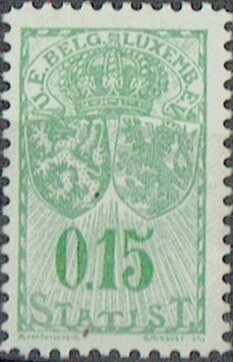 Additional duty stamps U.E. Belg-Luxemb