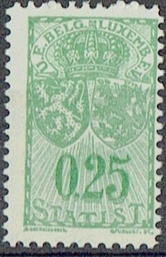 Additional duty stamps U.E. Belg-Luxemb