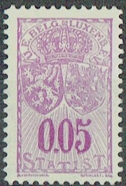 Additional duty stamps U.E. Belg-Luxemb