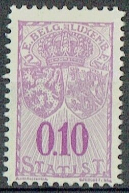 Additional duty stamps U.E. Belg-Luxemb