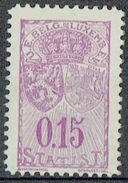 Additional duty stamps U.E. Belg-Luxemb