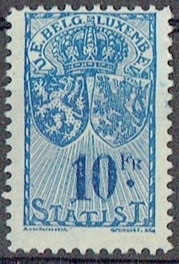 Additional duty stamps U.E. Belg-Luxemb