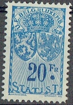 Additional duty stamps U.E. Belg-Luxemb