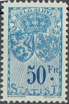 Additional duty stamps U.E. Belg-Luxemb