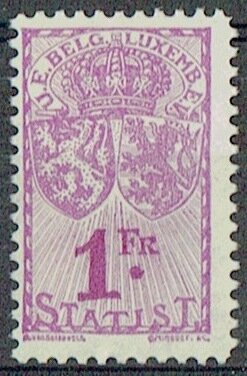 Additional duty stamps U.E. Belg-Luxemb