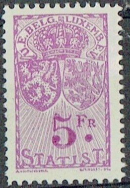 Additional duty stamps U.E. Belg-Luxemb