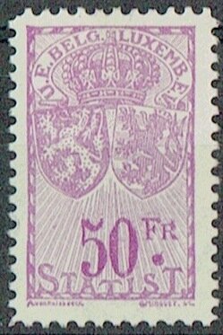 Additional duty stamps U.E. Belg-Luxemb
