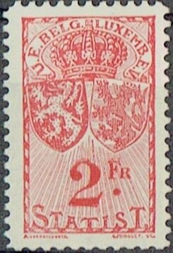 Additional duty stamps U.E. Belg-Luxemb