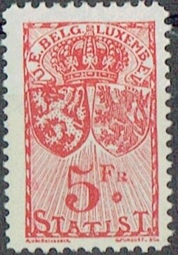 Additional duty stamps U.E. Belg-Luxemb