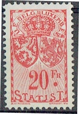 Additional duty stamps U.E. Belg-Luxemb