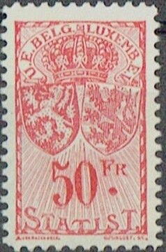 Additional duty stamps U.E. Belg-Luxemb