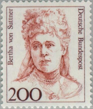 Bertha von Suttner (1843-1914), austrian writer