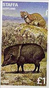 Souvenir Sheet, Animals, Cinderellas,  , Animals (Fauna)