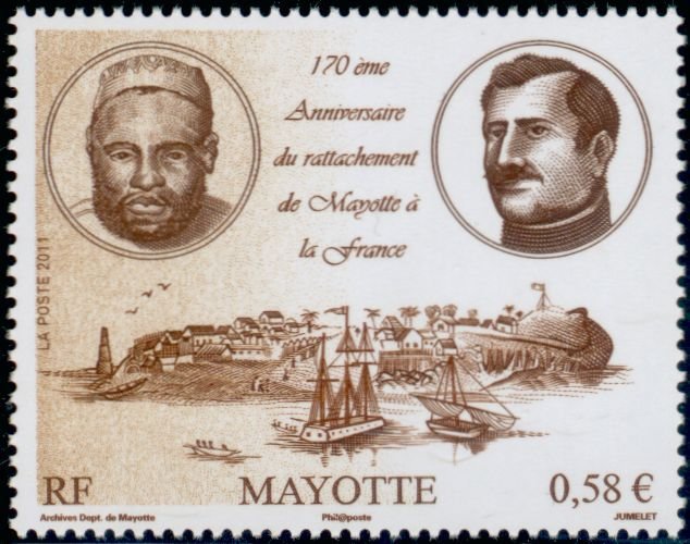 170 anniversary of the incorporation of Mayotte to France
