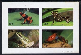 Mini Sheet, Animals, Cinderellas,  , Animals (Fauna), Frogs
