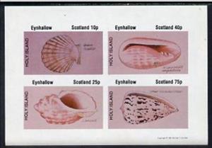 Mini Sheet, Animals, Cinderellas,  , Animals (Fauna), Shells