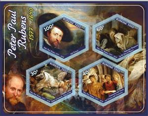 Mini Sheet, Art Peter Paul Rubens, Cinderellas,  , Art, Painters, Paintings