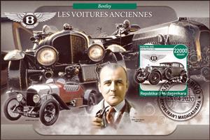 Souvenir Sheet, Bentley: Old Cars, Cinderellas,  , Cars