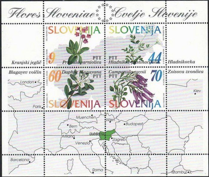 Flowers of Slovenia