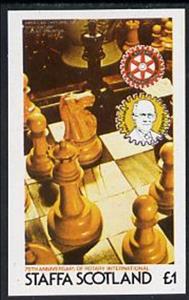 Souvenir Sheet, Chess, Cinderellas,  , Chess