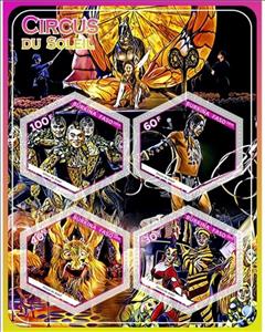 Mini Sheet, Circus du Soleil, Cinderellas,  , Circus