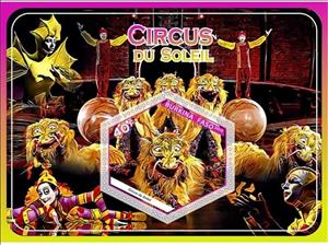 Souvenir Sheet, Circus du Soleil, Cinderellas,  , Circus