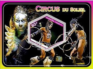 Souvenir Sheet, Circus du Soleil, Cinderellas,  , Circus