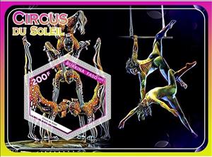 Souvenir Sheet, Circus du Soleil, Cinderellas,  , Circus