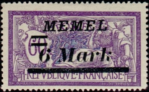 Stamp, Type Merson, French Colonies,  