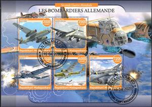 Mini Sheet, German Fighter Planes, Cinderellas,  , Air Forces, Aircraft, Aviation
