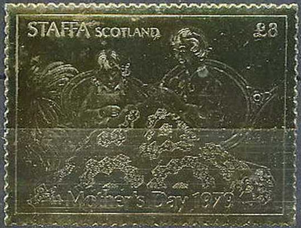 Golden stamp