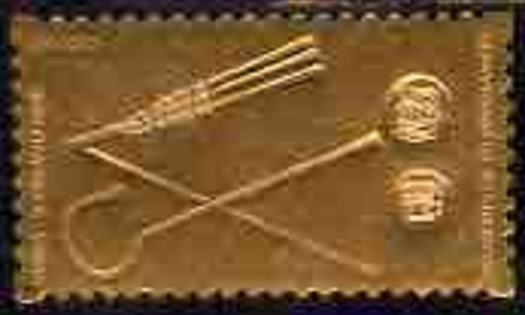 Golden stamp