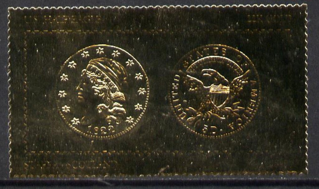 Golden stamps