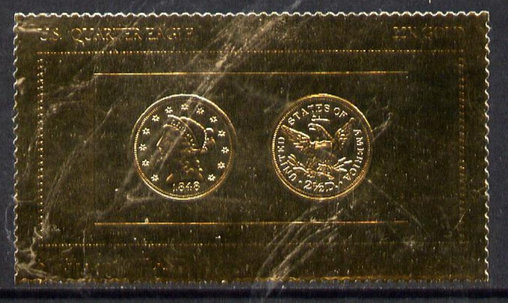Golden stamps
