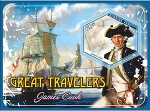 Souvenir Sheet, Great People Great travelers, Cinderellas,  , Discoverers, Famous People