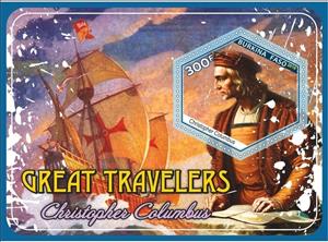 Souvenir Sheet, Great People Great travelers, Cinderellas,  , Discoverers, Famous People