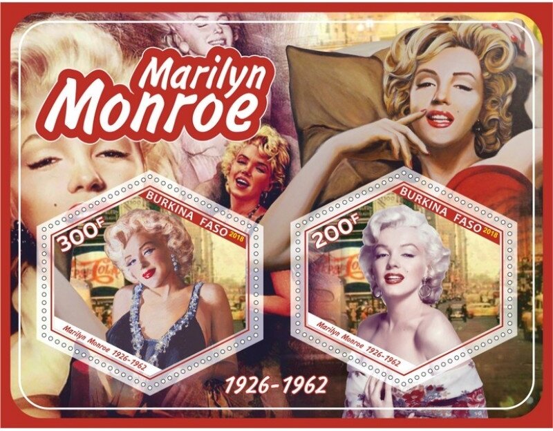 Great People John Kennedy and Marilyn Monroe