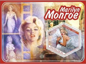 Souvenir Sheet, Great People John Kennedy and Marilyn Monroe, Cinderellas,  