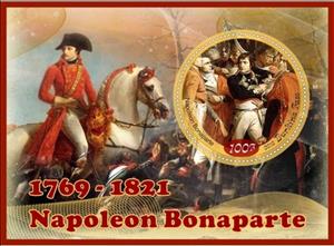 Souvenir Sheet, Great People Napoleon Bonaparte, Cinderellas,  , Emperors, Famous People, Heads of State (Military)