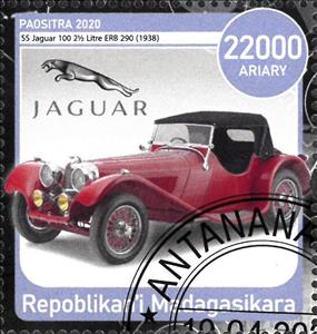 Stamp, Jaguar, Cinderellas,  