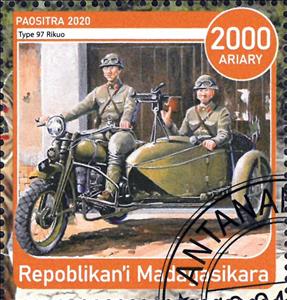 Stamp, Les Motoryclettes, Cinderellas,  