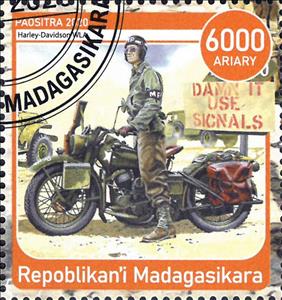 Stamp, Les Motoryclettes, Cinderellas,  