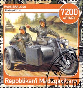 Stamp, Les Motoryclettes, Cinderellas,  