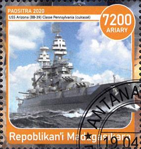 Stamp, Les Navires de Guerre, Cinderellas,  