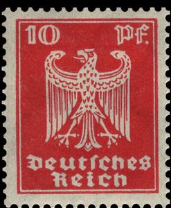 Stamp, Adler. Definitives., German Realm,  
